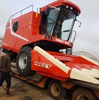 Combine Harvester delivery