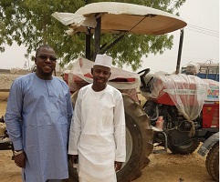 Tractor delivery to Kano South